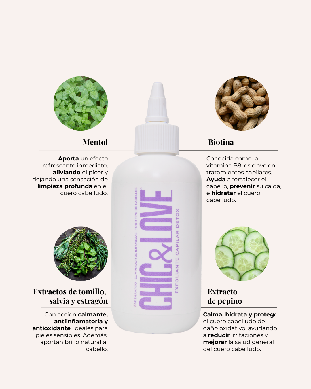 Detox hair scrub
