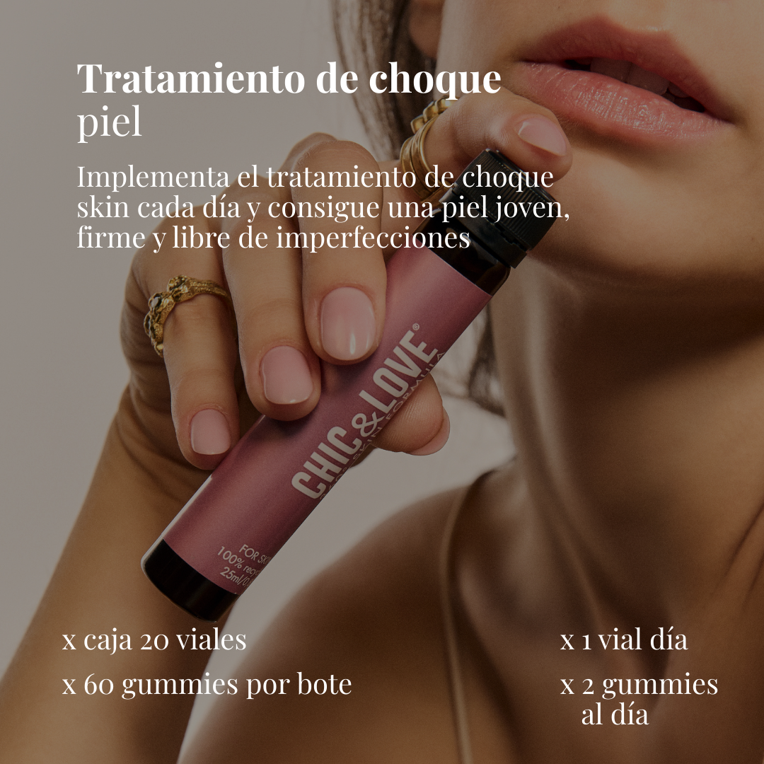 TRATAMIENTO DE CHOQUE PIEL 3 MESES