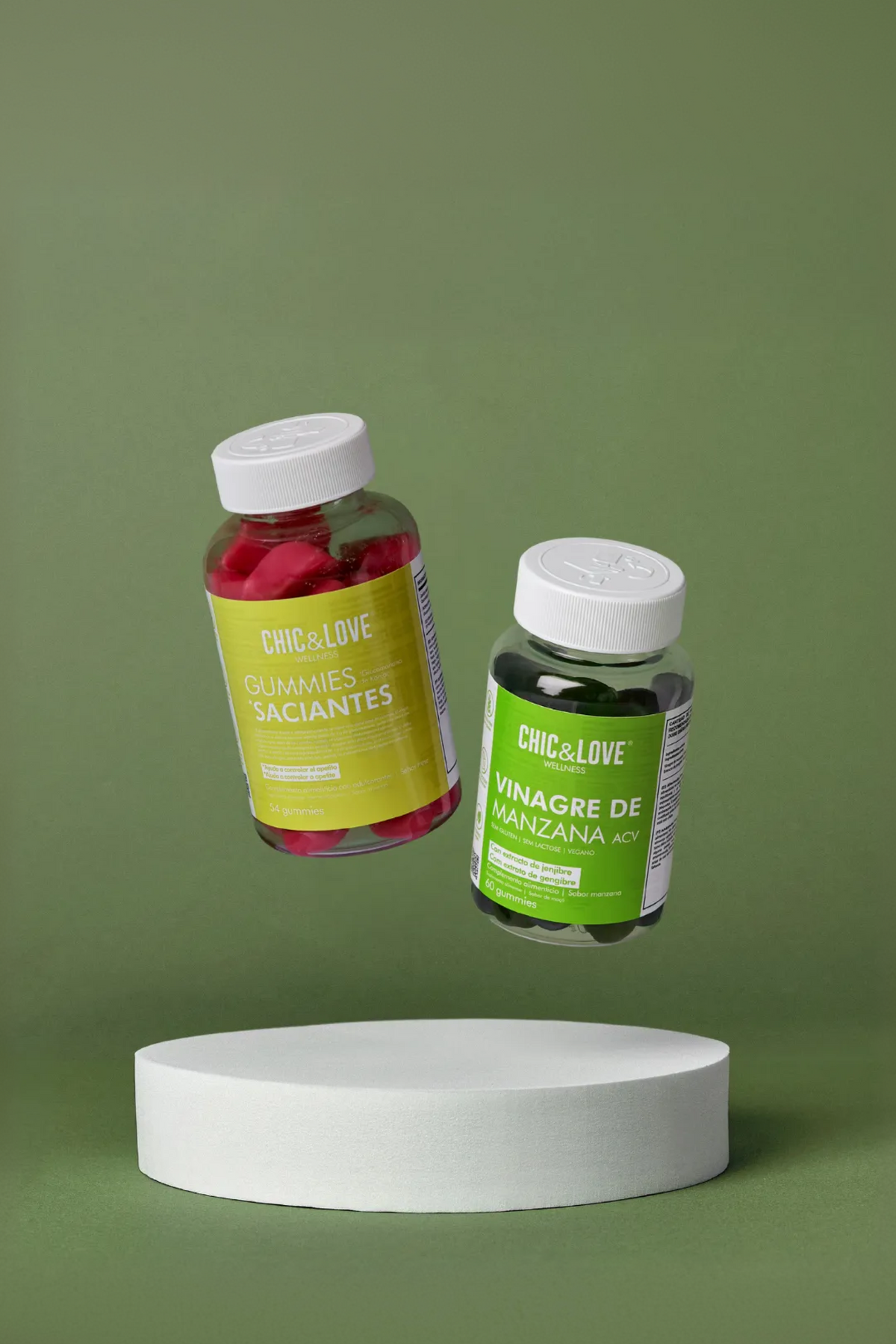 Pack Salud Digestiva: botes de Gummies Saciantes y Vinagre de Manzana